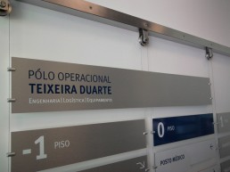 sinalização interior